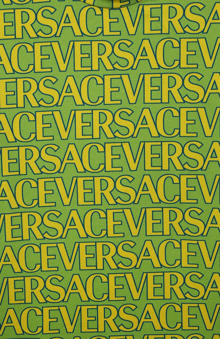 Хлопковая футболка VERSACE, арт. 1000129/1A08295/8A-14A, фото 1