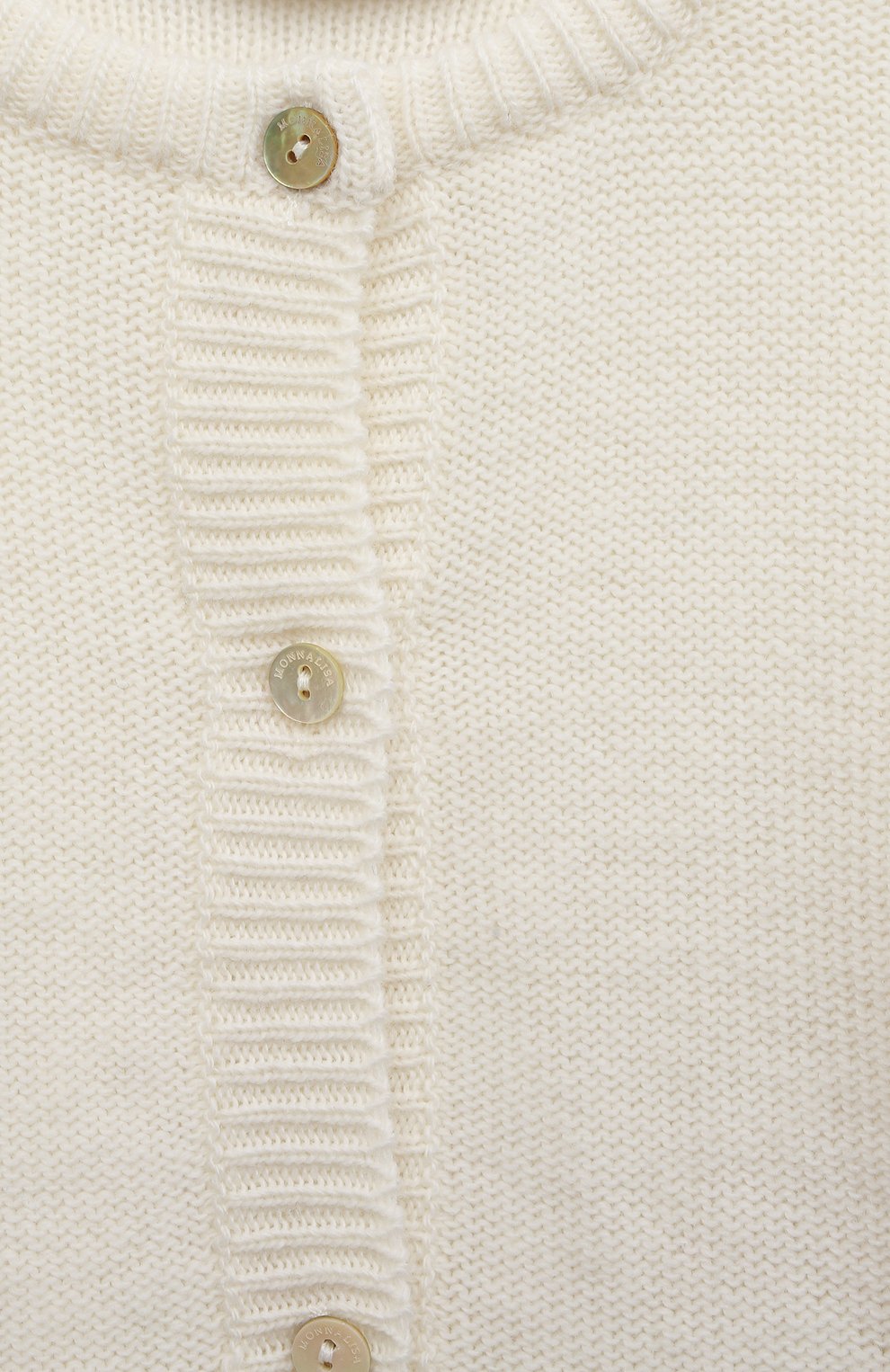 Шерстяной кардиган MONNALISA, арт. 370800, фото 3