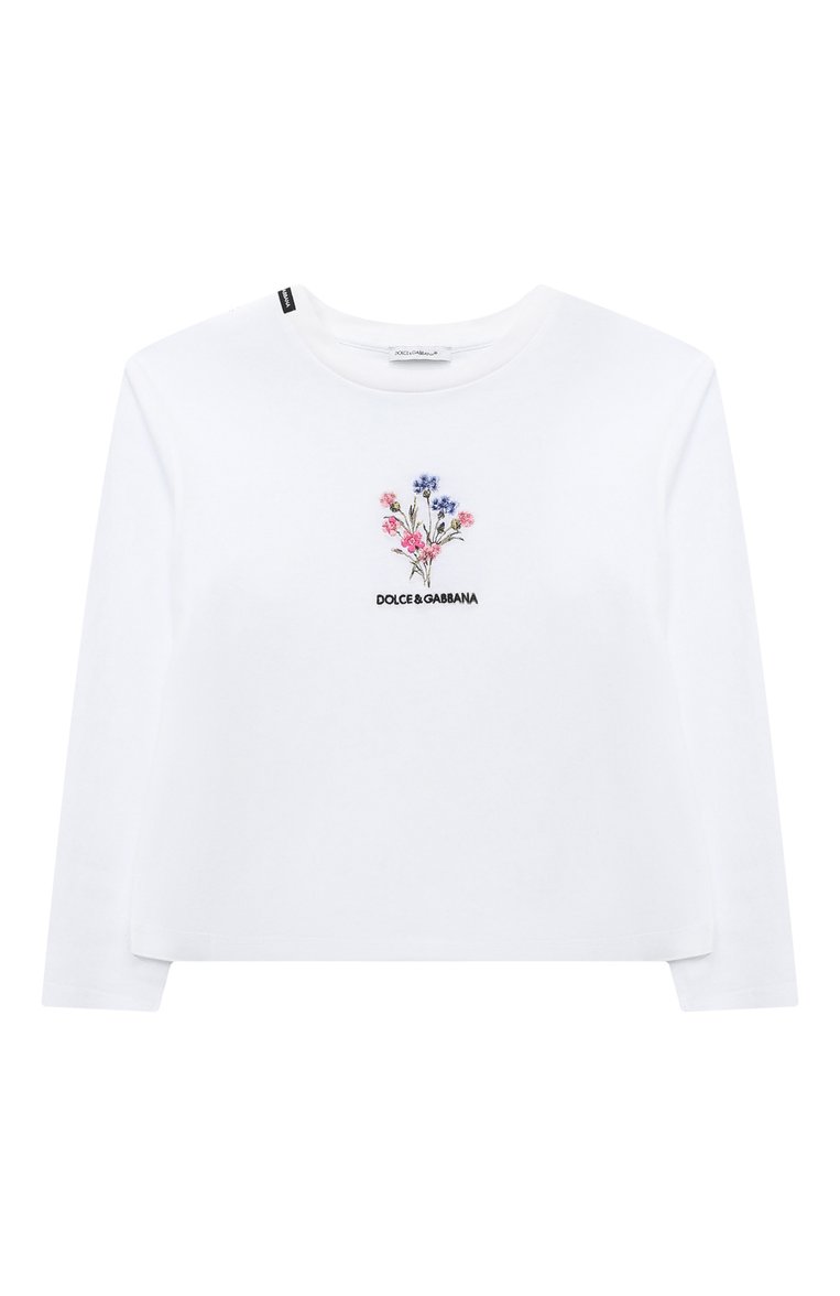 Хлопковый лонгслив DOLCE & GABBANA, арт. L5JTJL/G7KC7/8-14, фото 1