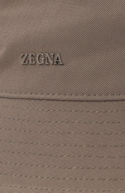 Панама из хлопка и шерсти ZEGNA, арт. Z7I02HA7/B7B, фото 4