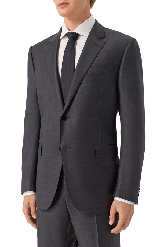 Шерстяной костюм Zegna 221225/RC22622 Серый  221225/RC22622 Фото 2