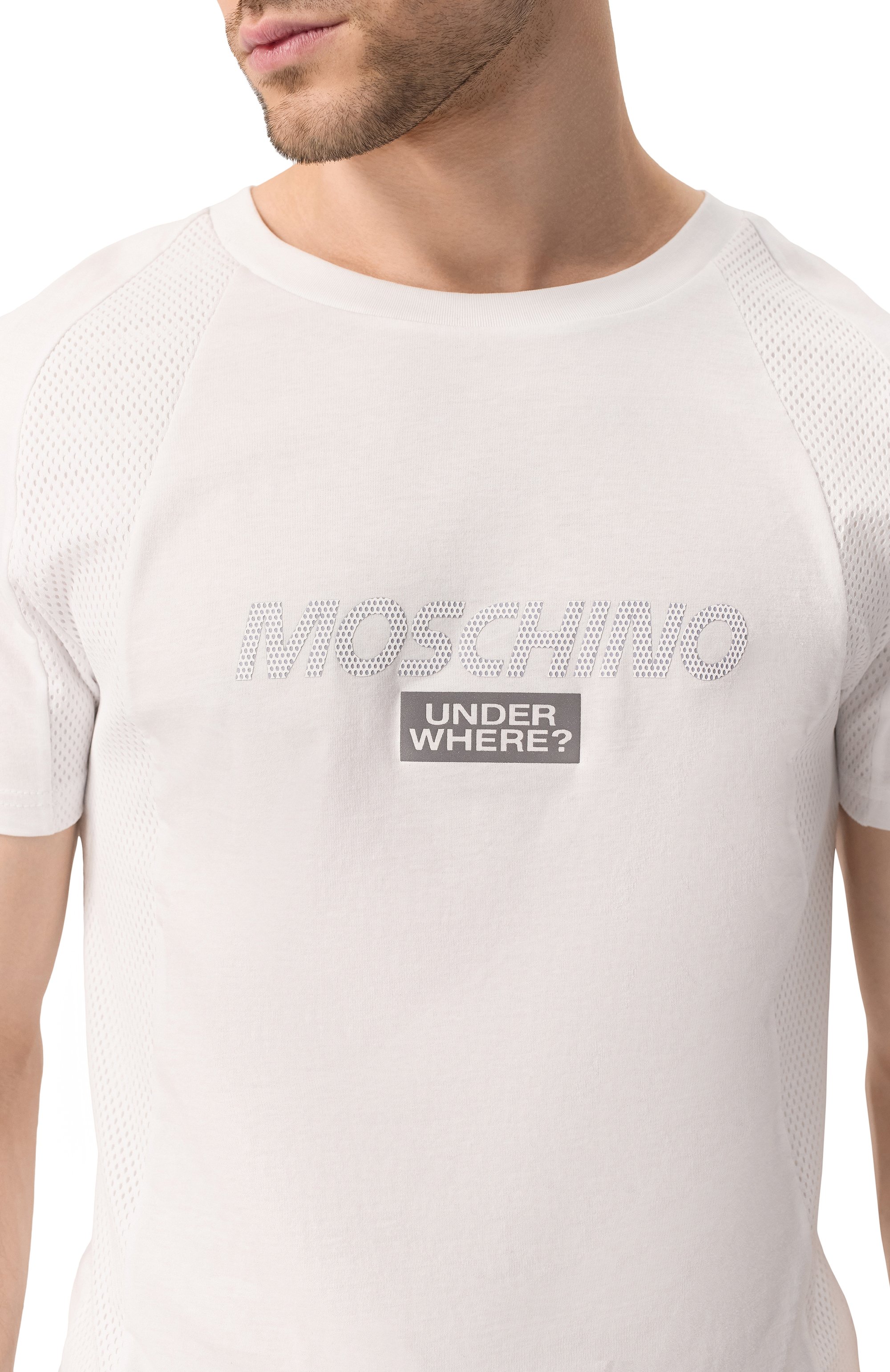 Хлопковая футболка MOSCHINO, арт. A0707/4305, фото 5