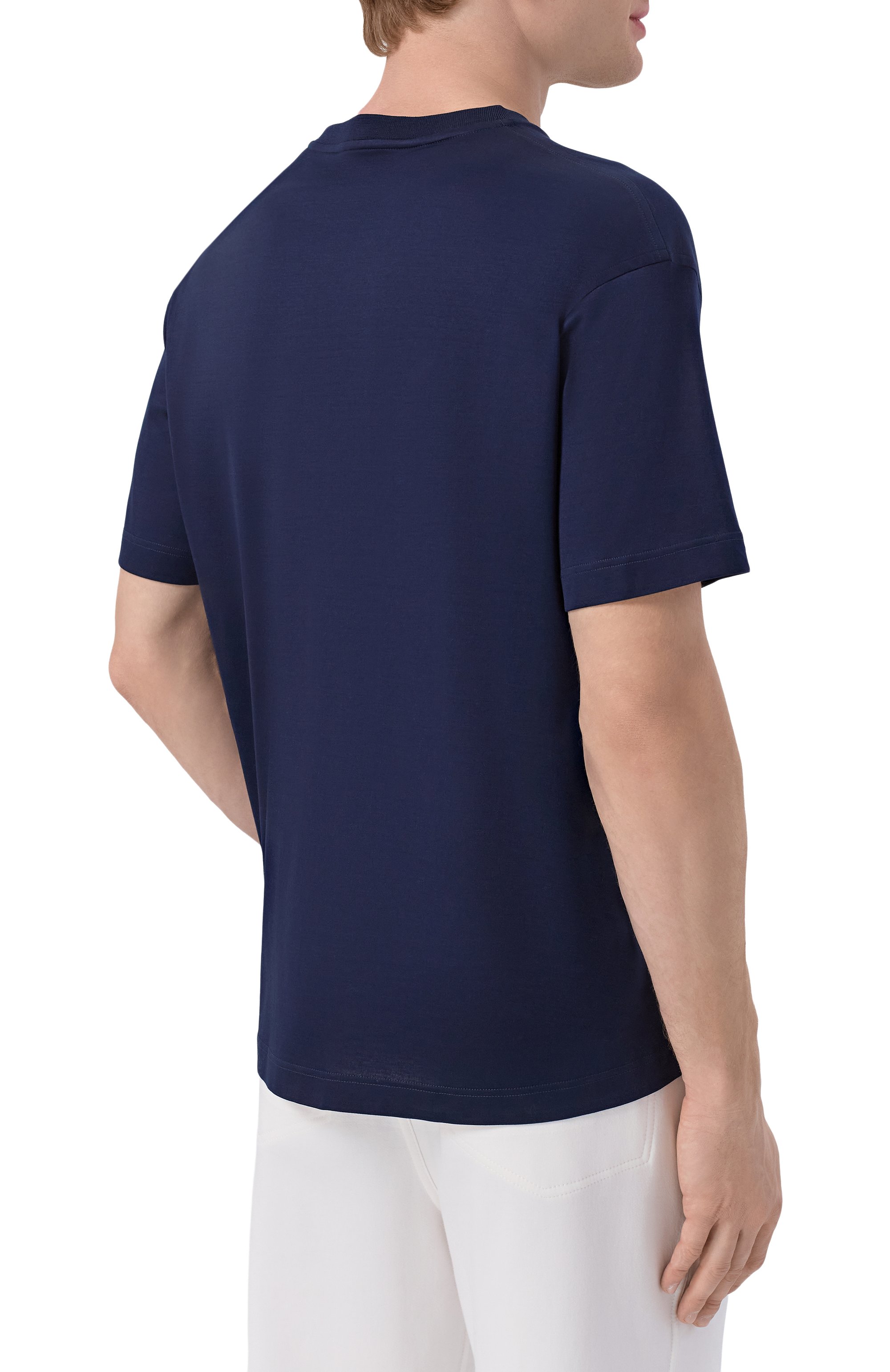 Хлопковая футболка ZILLI, арт. TSR03PM1171VZBR00, фото 4