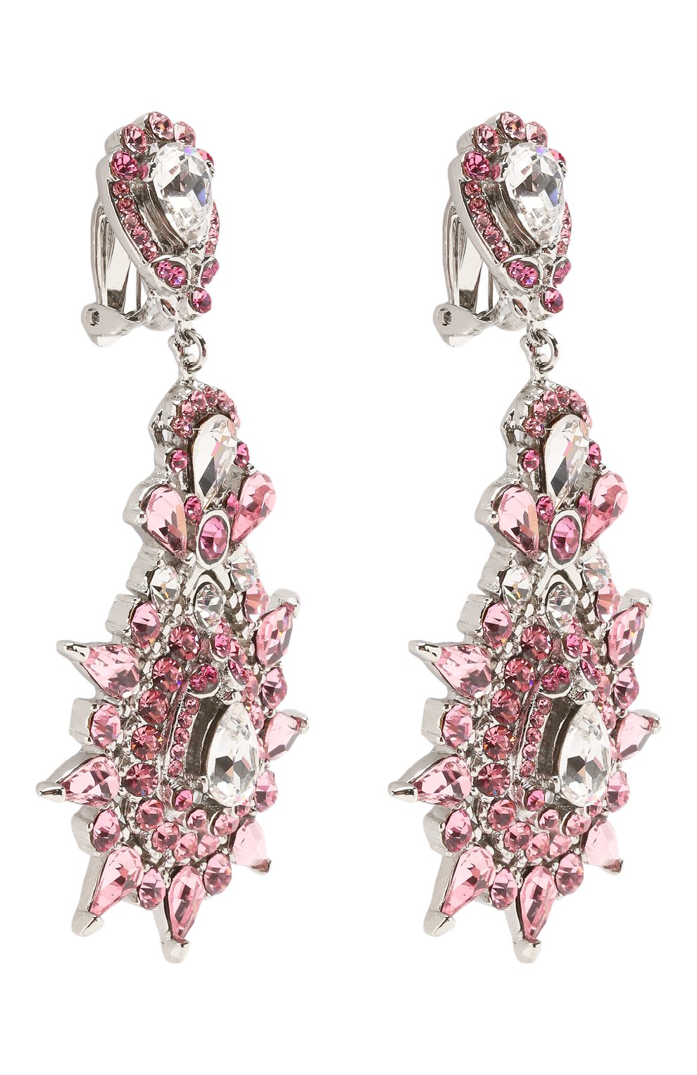 Серьги-клипсы с подвесками и кристаллами swarovski LARISA BARRERA, арт. EE615P, фото 3