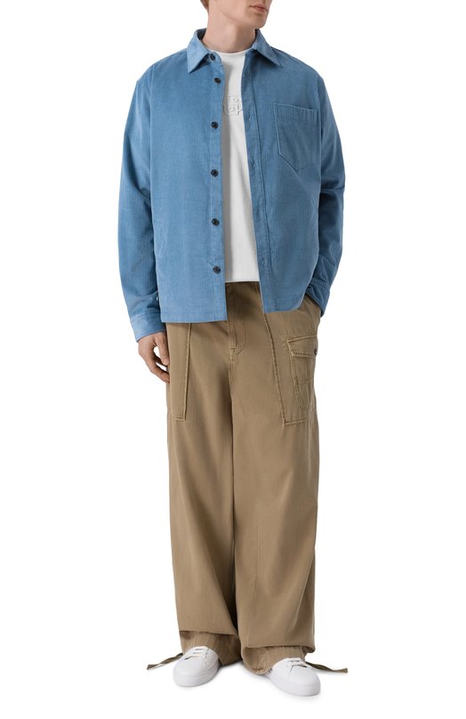 Хлопковая футболка BOSS 50555106 Белый  50555106 Фото 2