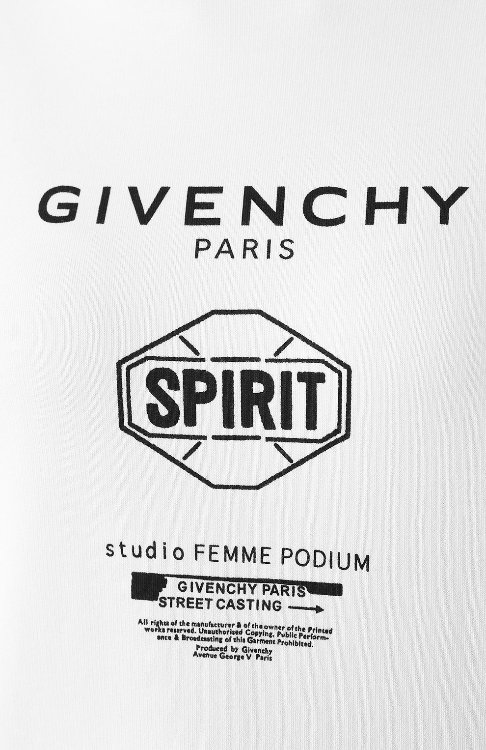 Хлопковое худи GIVENCHY, арт. BW70643Z33, фото 5