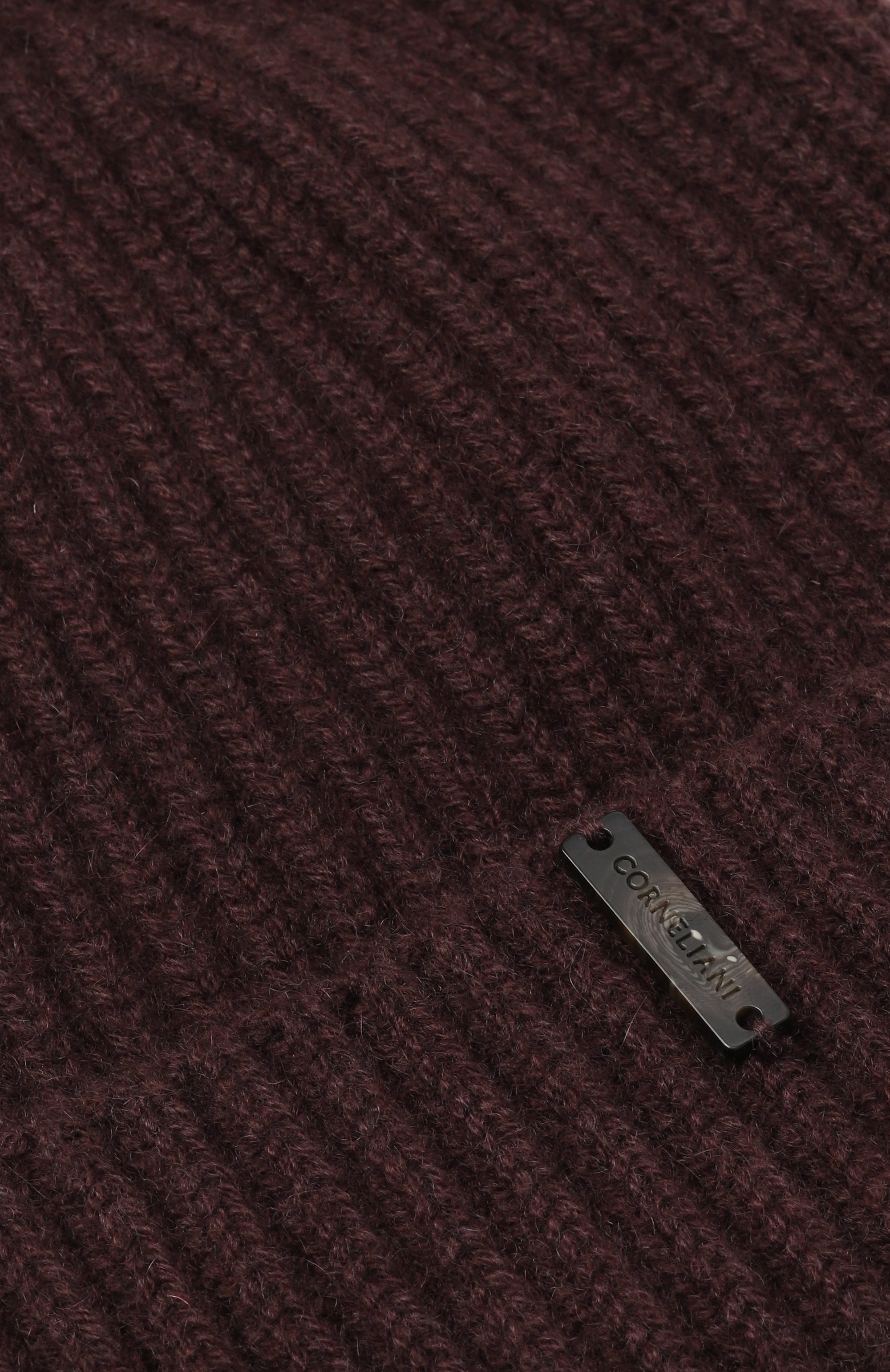 Кашемировая шапка CORNELIANI темно-бордового цвета по цене 37300 руб., арт. 260316-2625185, фото 3 Кашемировая шапка CORNELIANI, арт. 260316-2625185, фото 3