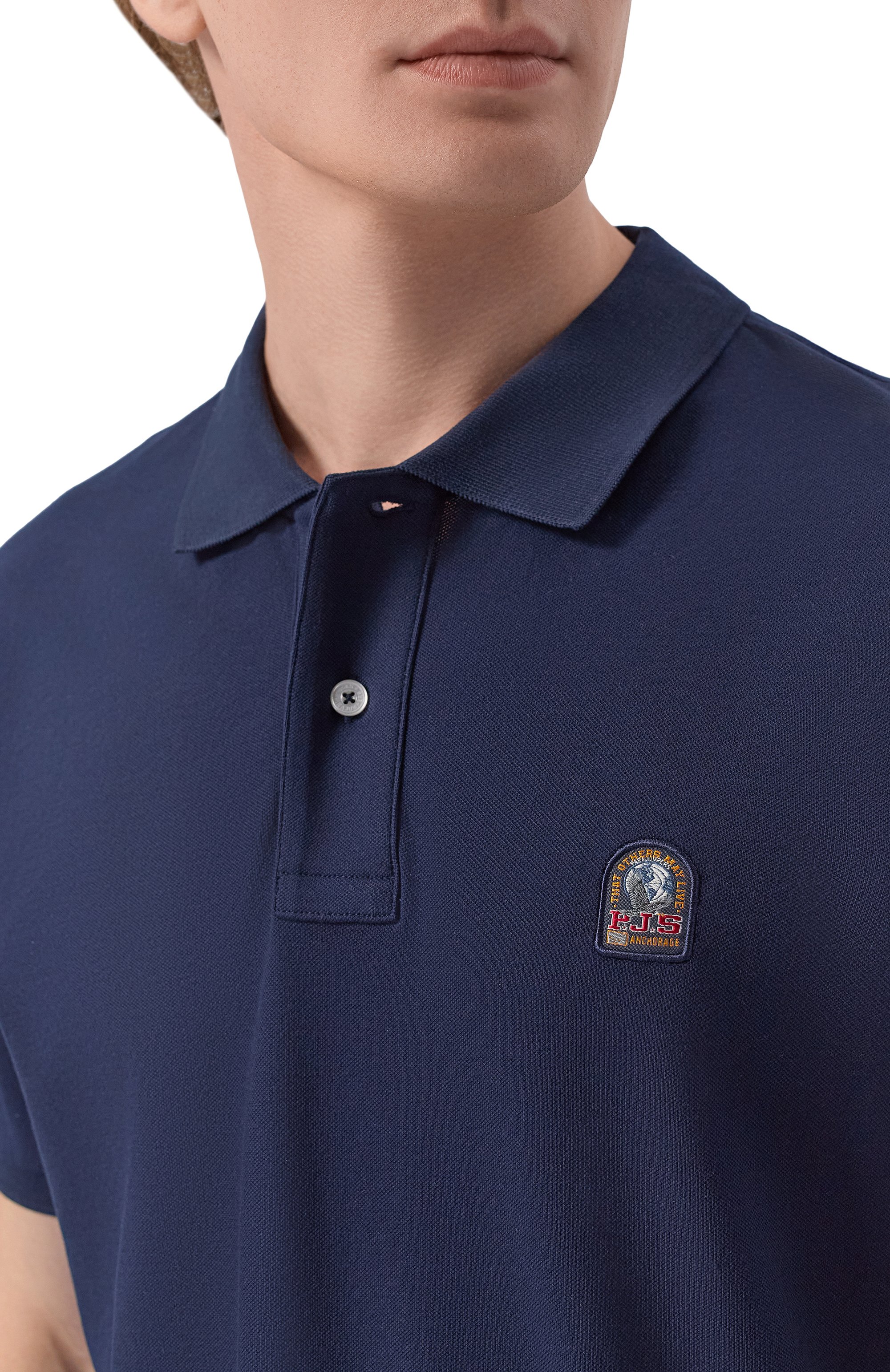 Хлопковое поло PARAJUMPERS, арт. 26SM-PM P0E K01, фото 5