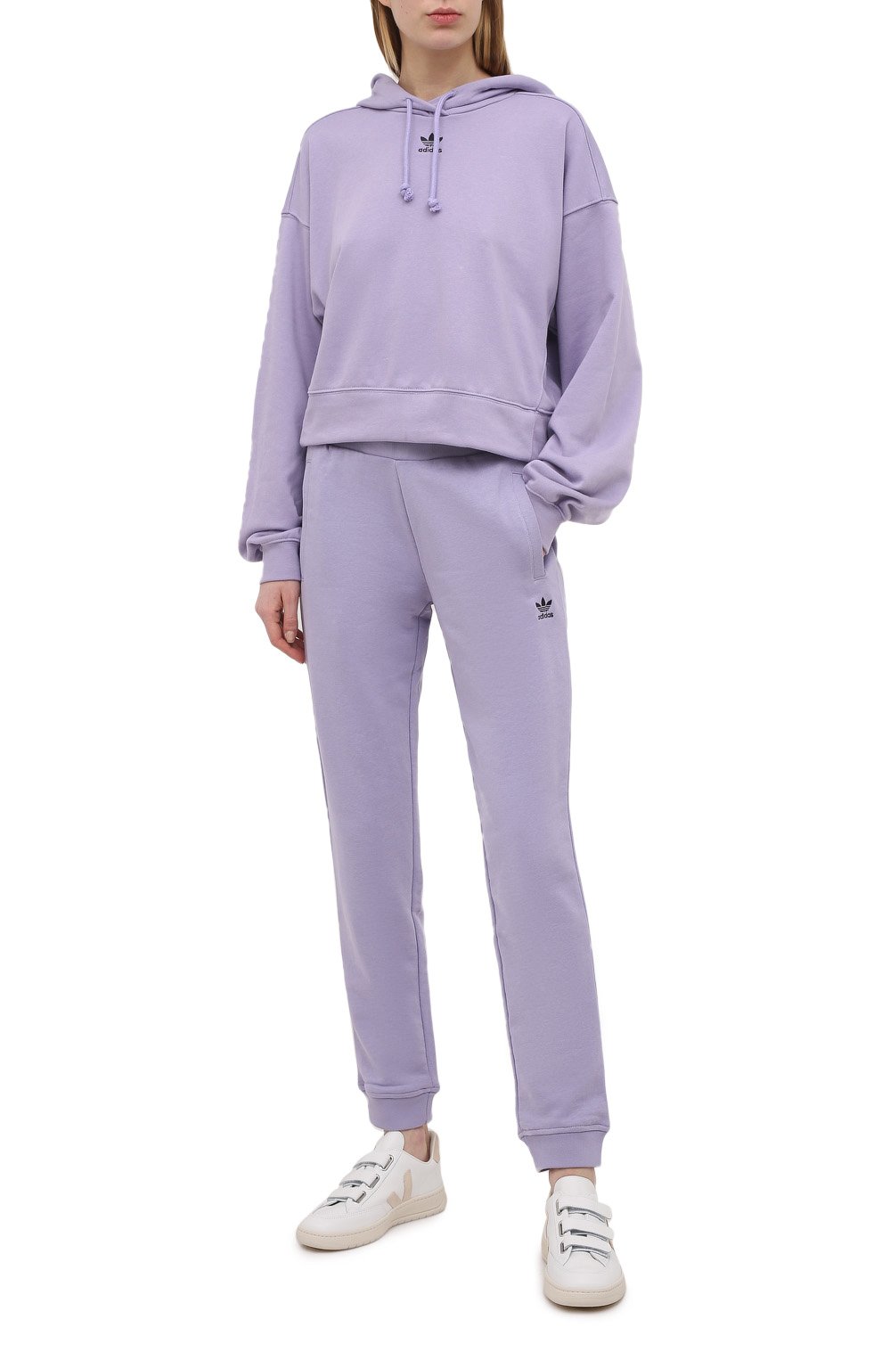 Джоггеры ADIDAS ORIGINALS сиреневого цвета по цене 4795 руб., арт. GN4797, фото 2 Джоггеры ADIDAS ORIGINALS, арт. GN4797, фото 2