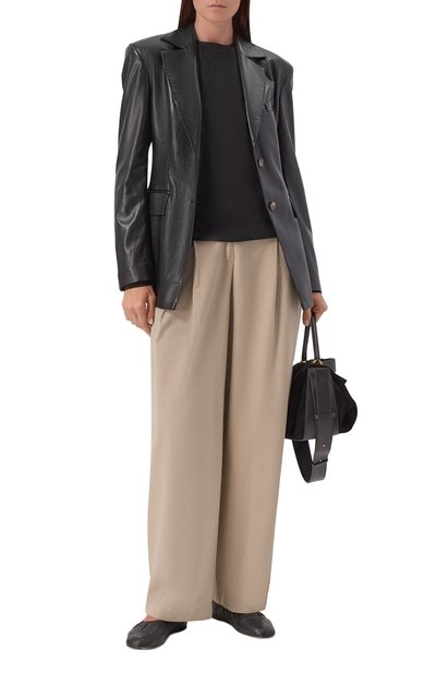 Кожаные балетки 12 STOREEZ, арт. 130435, фото 3