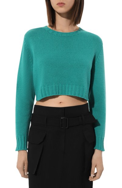 Шерстяной свитер PALM ANGELS, арт. PWHE040C99KNI0014001, фото 3