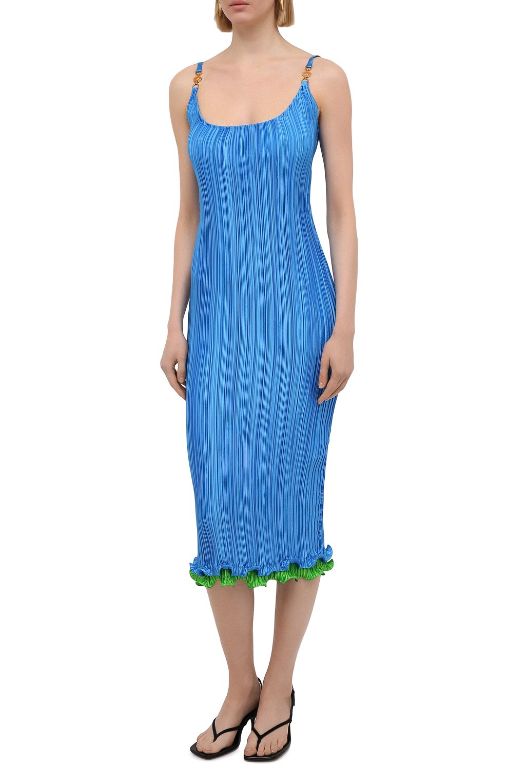 Атласное платье VERSACE, арт. A88898/1F00732, фото 3