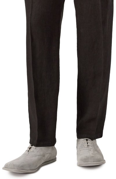 Замшевые оксфорды MATTIA CAPEZZANI, арт. M2475/CR0STA, фото 3