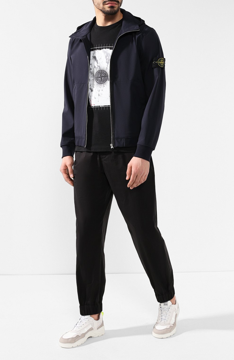 Бомбер с капюшоном STONE ISLAND, арт. 701543427, фото 2