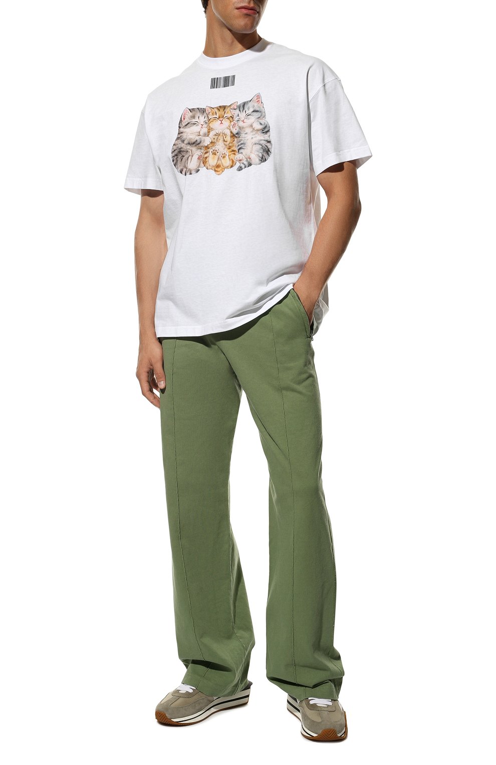 Хлопковая футболка VTMNTS, арт. VL12TR360W/1602, фото 2