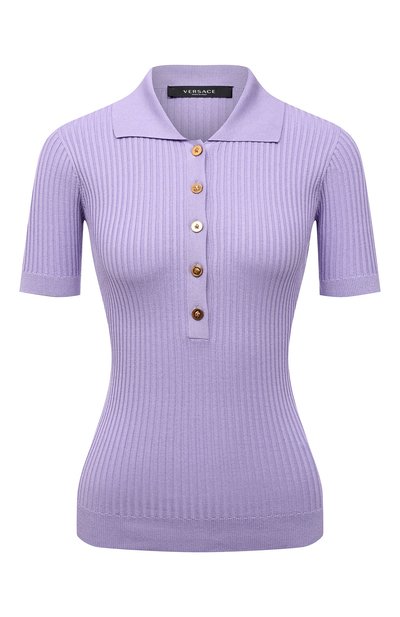 Шелковое поло VERSACE, арт. 1003597/1A02470, фото 1