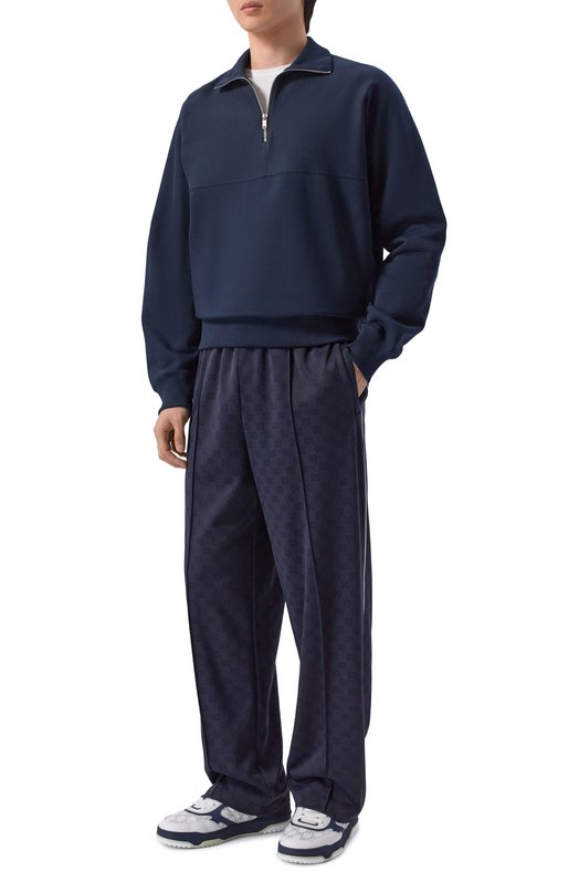 Кожаные кеды Re-Web Gucci 850193/AAF00 Белый  850193/AAF00 Фото 2