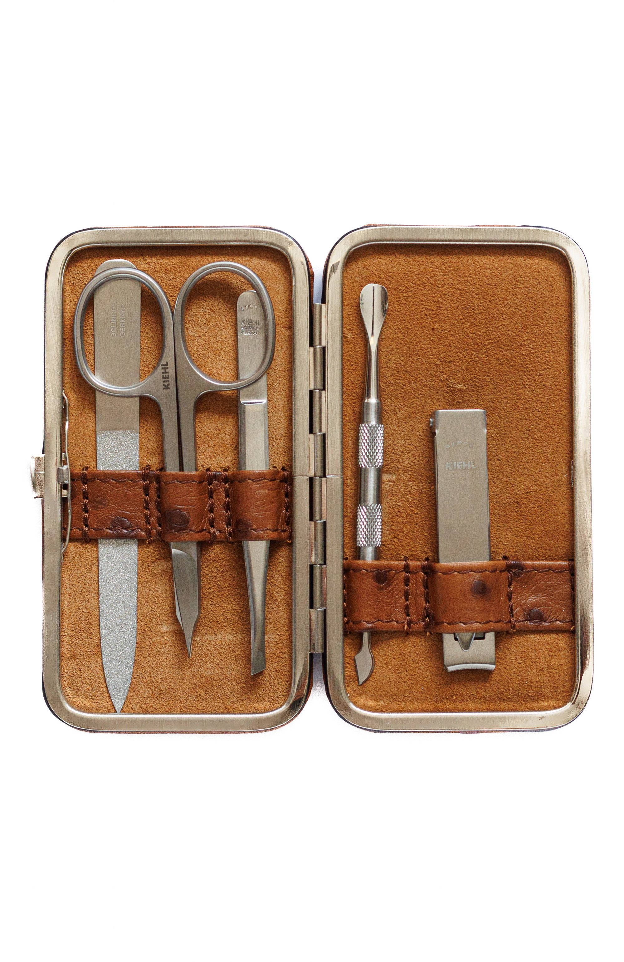 Мужской маникюрный набор KIEHL SOLINGEN, арт. 9554iM Struzzino brandy, фото 1