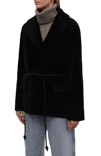 Шуба из овчины INES&MARECHAL, арт. JACINTHE MERIN0S, фото 3