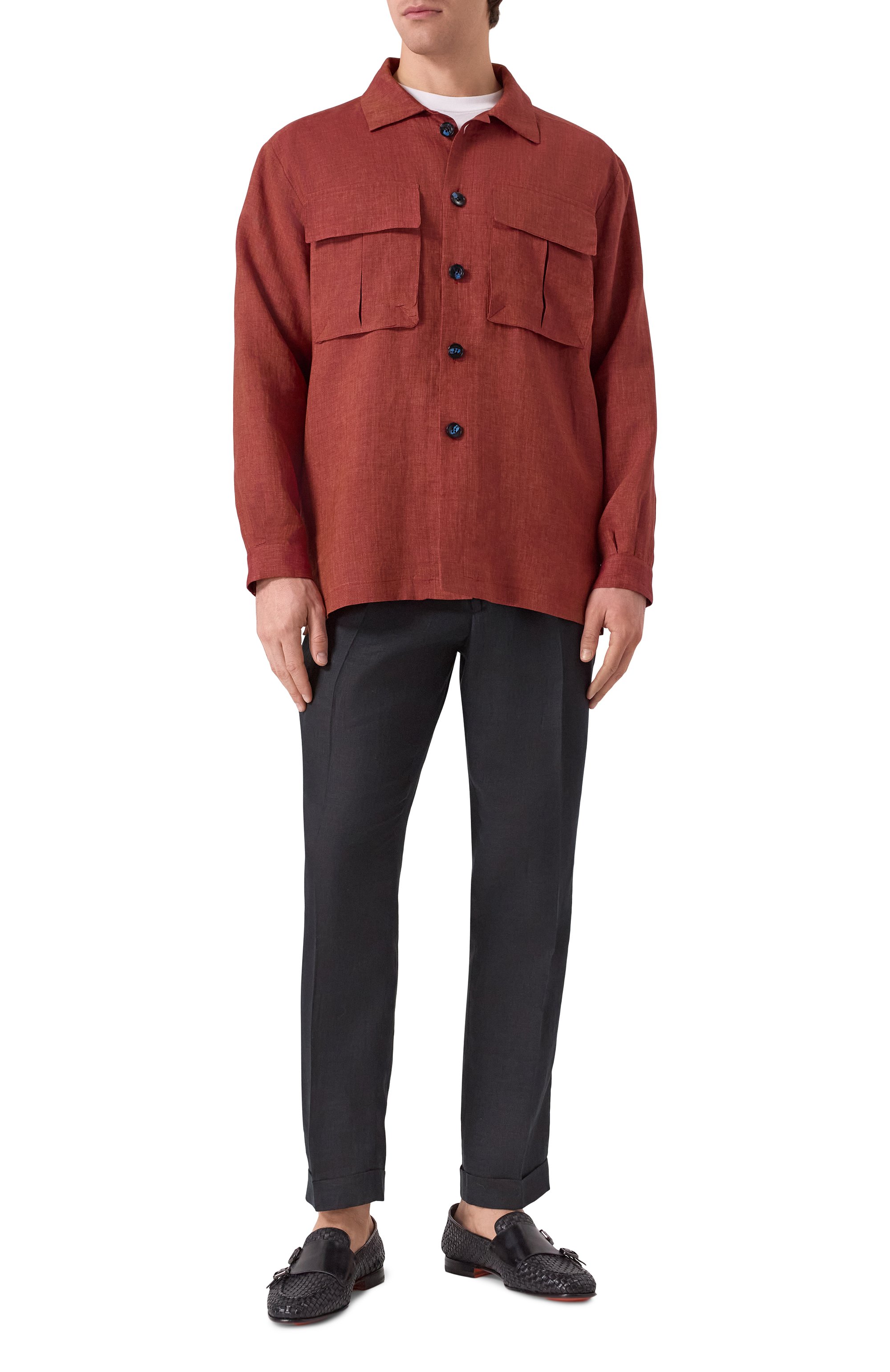 Кожаные монки carlos SANTONI, арт. MCNG19061LA3SWNB, фото 2