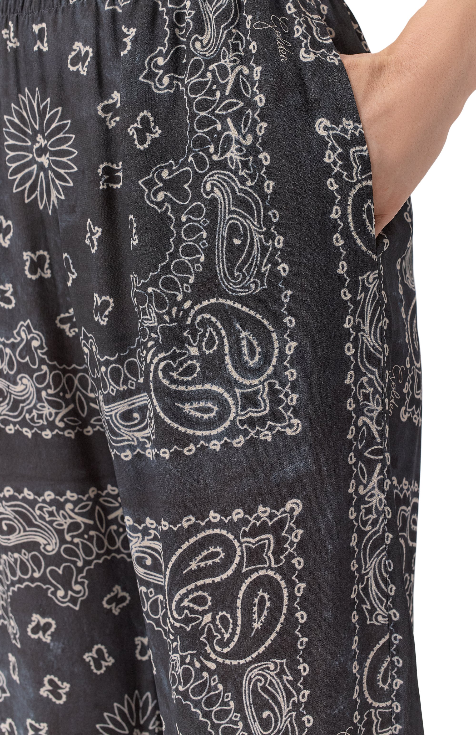 Брюки из вискозы GOLDEN GOOSE DELUXE BRAND, арт. GWP00821.P001257, фото 5