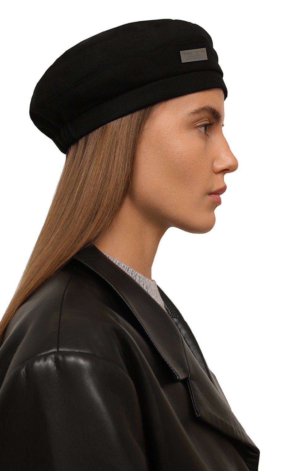 Берет из шерсти и кашемира GIORGIO ARMANI, арт. 797434/4F501, фото 2