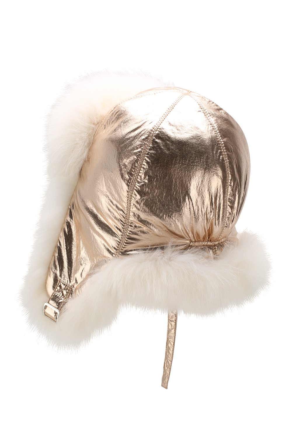 Шапка-ушанка с меховой отделкой YVES SALOMON ENFANT, арт. 20WEA022XXEN3W, фото 2