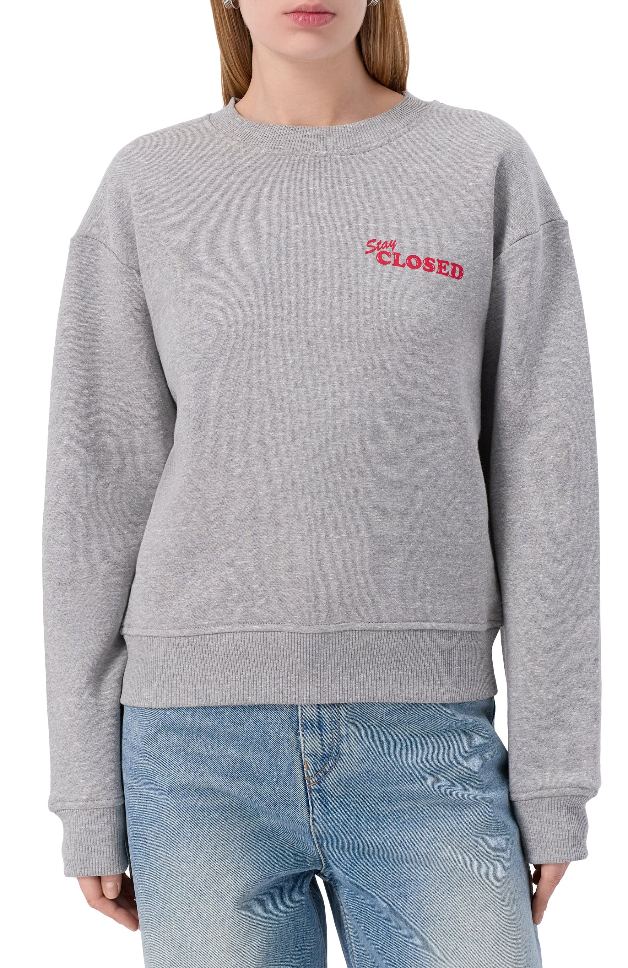 Хлопковый свитшот CLOSED, арт. C95709-47M-PR, фото 3