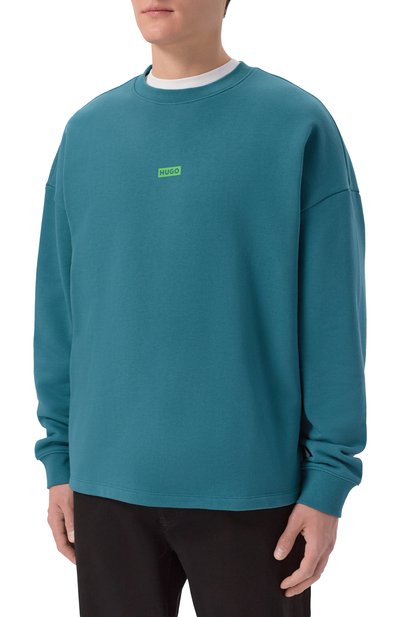 Хлопковый свитшот HUGO BLUE, арт. 50510732, фото 3