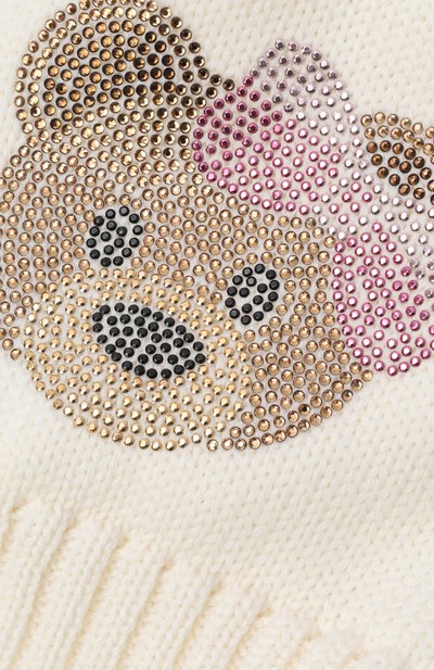 Шерстяная шапка CATYA молочного цвета по цене 11900 руб., арт. 529549/F, фото 3 Шерстяная шапка CATYA, арт. 529549/F, фото 3