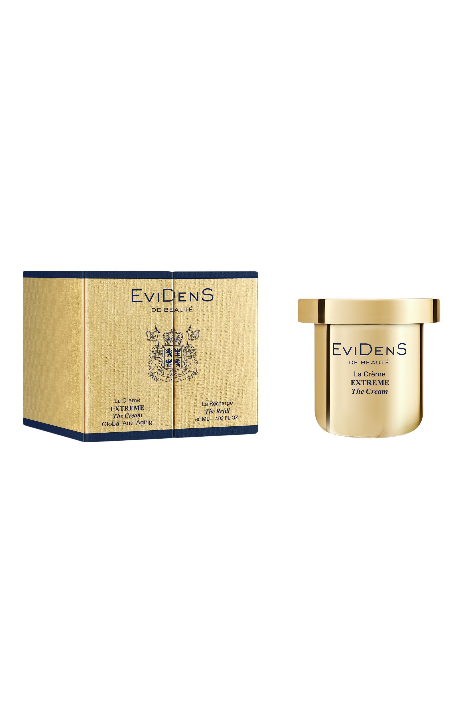 Сменный блок крема для лица extreme the cream (60ml) EVIDENS DE BEAUTE бесцветного цвета по цене 129000 руб., арт. 4570117113772, фото 2 Сменный блок крема для лица extreme the cream (60ml) EVIDENS DE BEAUTE, арт. 4570117113772, фото 2