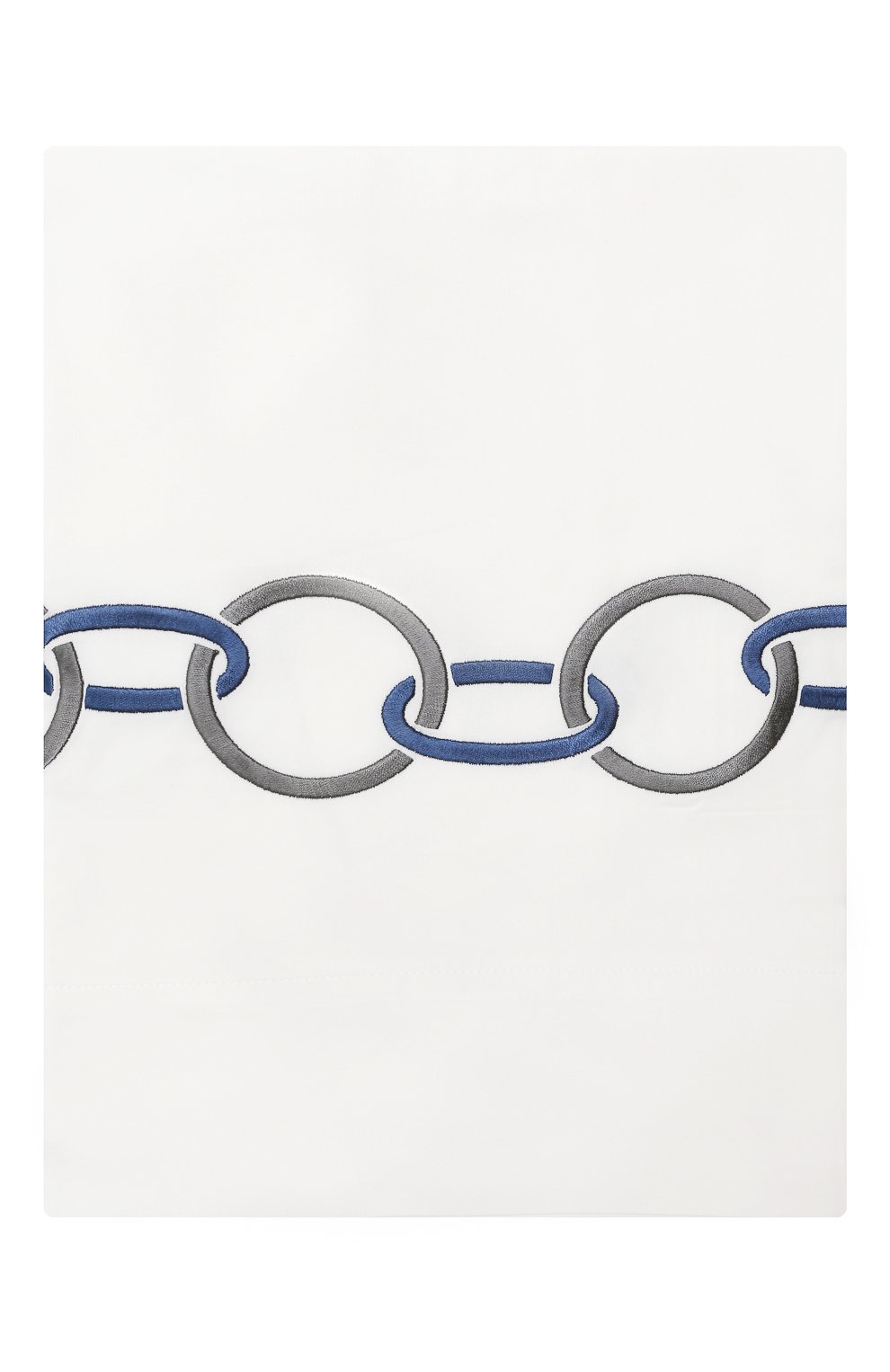 Комплект постельного белья links embroidery FRETTE серого цвета по цене 199500 руб., арт. FR6568 E3491 220B, фото 6 Комплект постельного белья links embroidery FRETTE, арт. FR6568 E3491 220B, фото 6