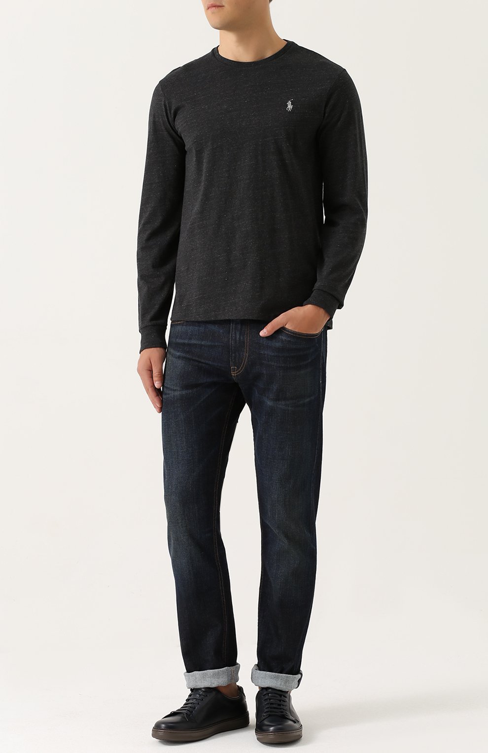 Джинсы RALPH LAUREN синего цвета по цене 59950 руб., арт. 790531414, фото 2 Джинсы RALPH LAUREN, арт. 790531414, фото 2