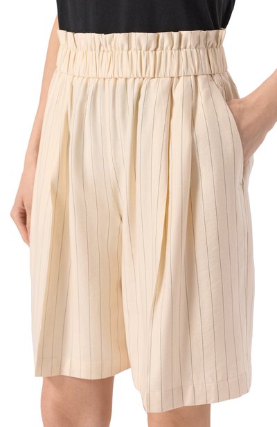 Шорты из вискозы TWINSET, арт. 251LL2AFF, фото 5