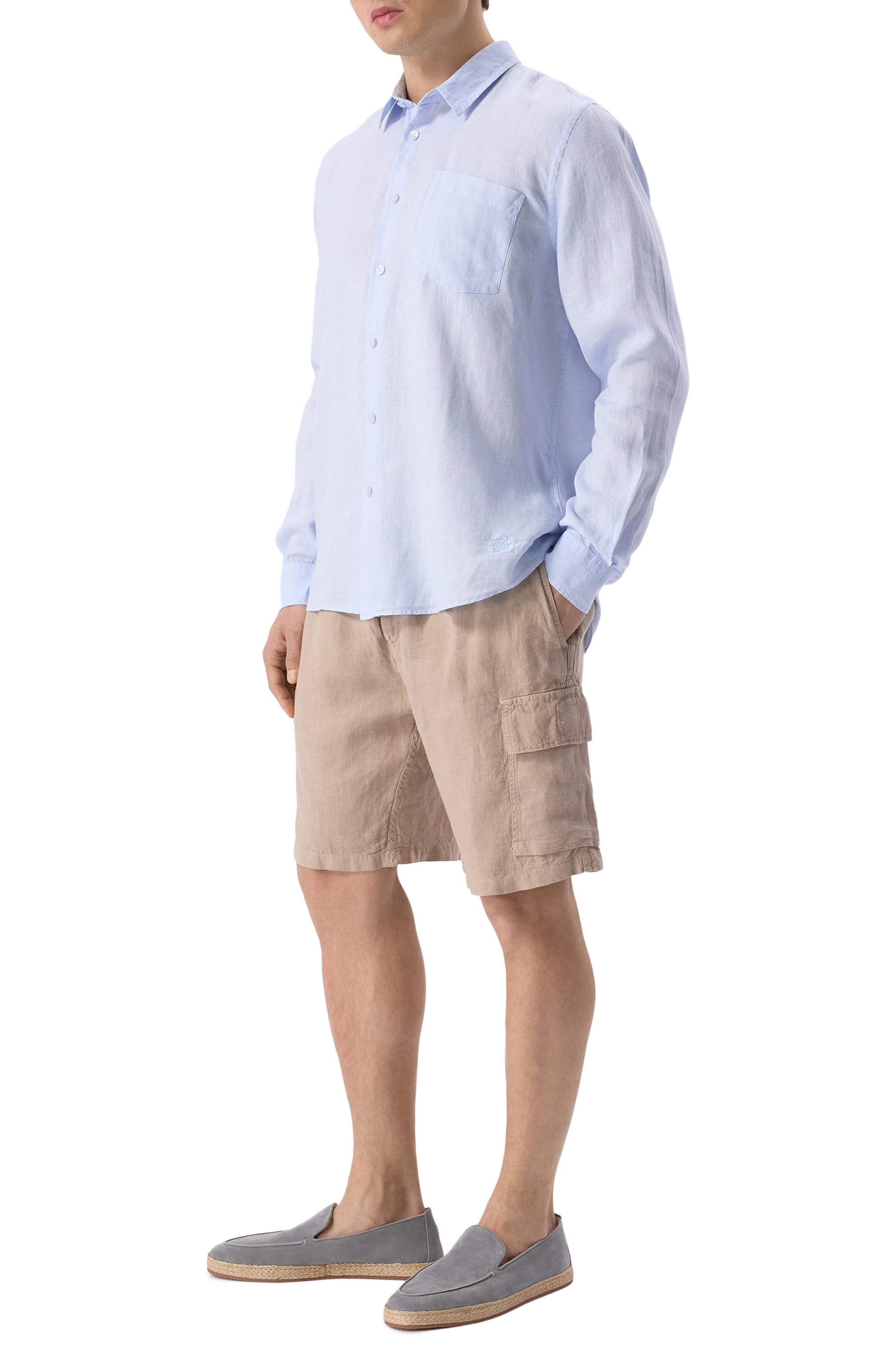 Замшевые эспадрильи H`D`S`N BARACCO серого цвета по цене 43950 руб., арт. PALAU.S.5*, фото 2 Замшевые эспадрильи H`D`S`N BARACCO, арт. PALAU.S.5*, фото 2