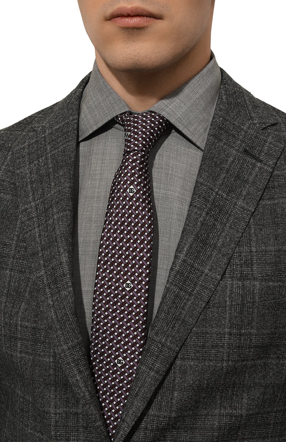 Шелковый галстук DOLCE & GABBANA, арт. GT149E/G0WRJ, фото 2