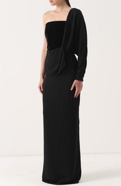 Приталенное платье-макси асимметричного кроя TOM FORD, арт. AB1956-FAX040, фото 3