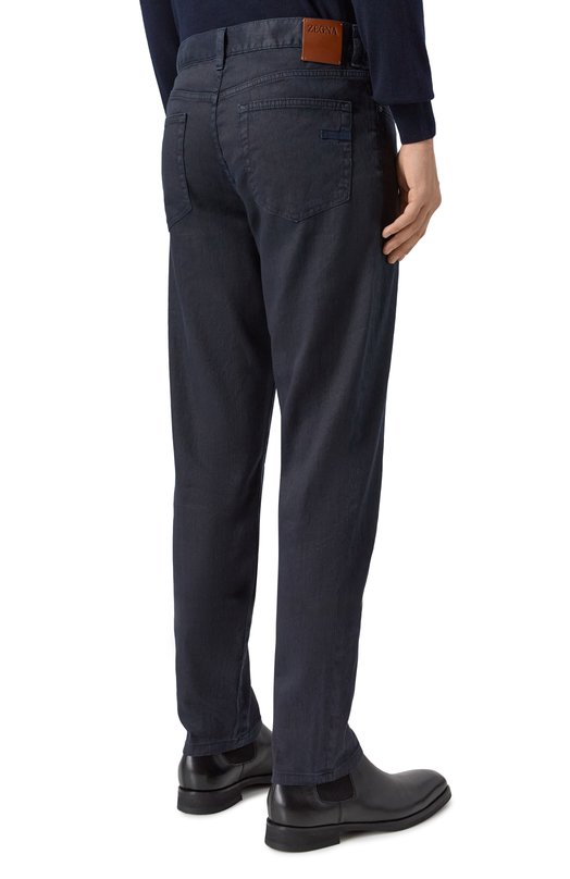 Джинсы Zegna CITY.B09/UFP16A9 Синий  CITY.B09/UFP16A9 Фото 4
