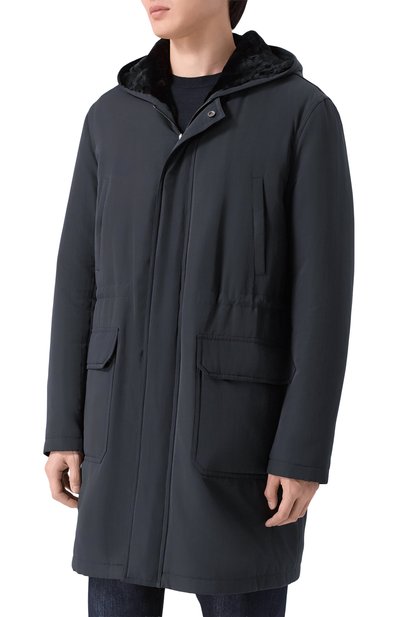 Пуховая парка с подкладкой из норки MVST, арт. FTEKB-ES4000-2V/GR1703, фото 3