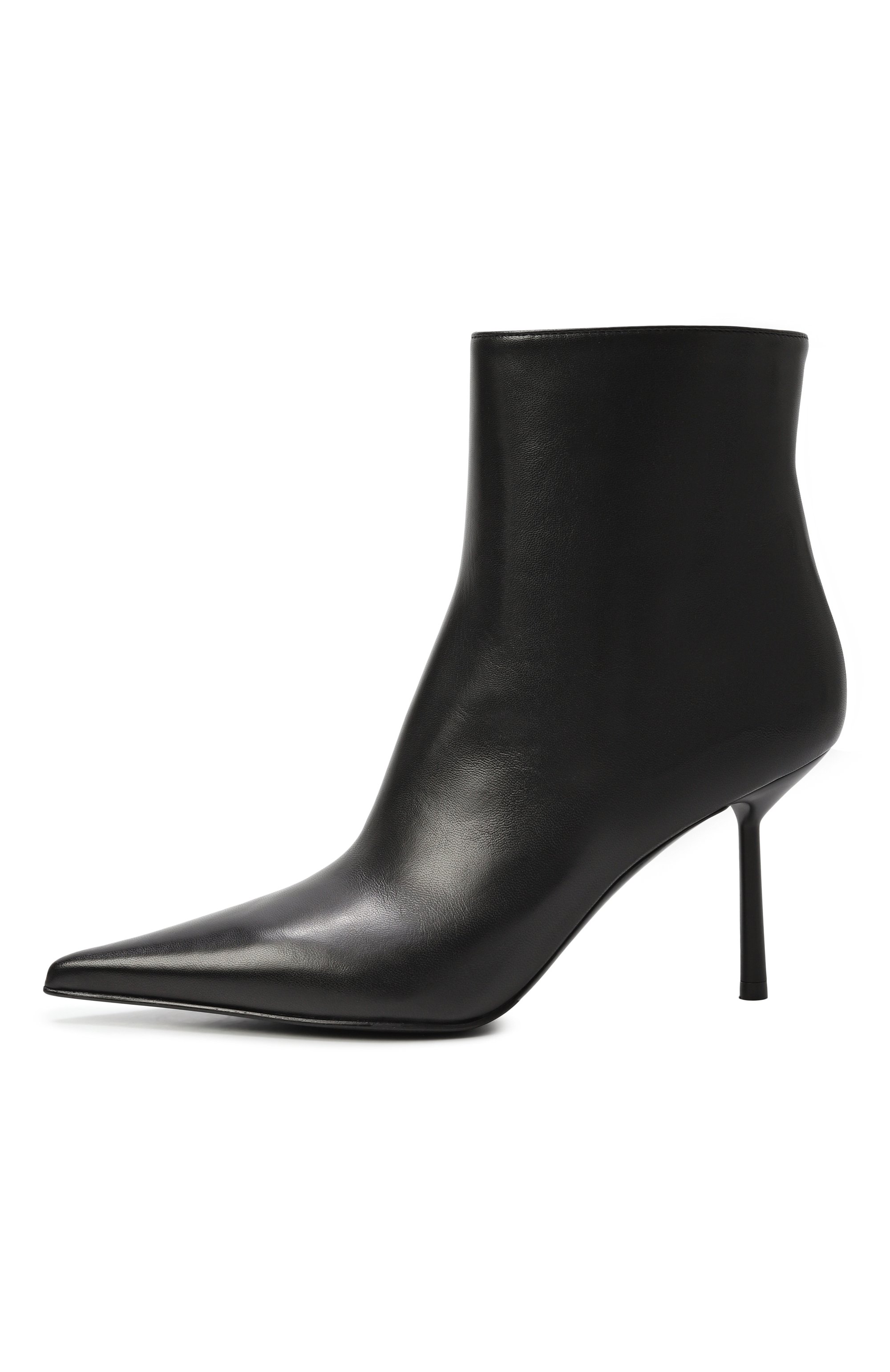 Кожаные ботильоны bella 80 LE SILLA, арт. 4217C080BMPPNEM, фото 4