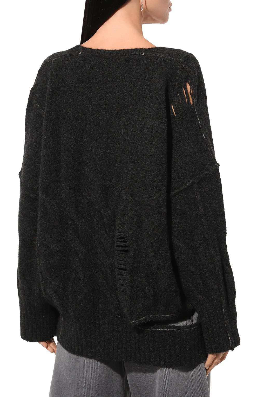 Шерстяной пуловер ISABEL BENENATO, арт. DK702F24, фото 4