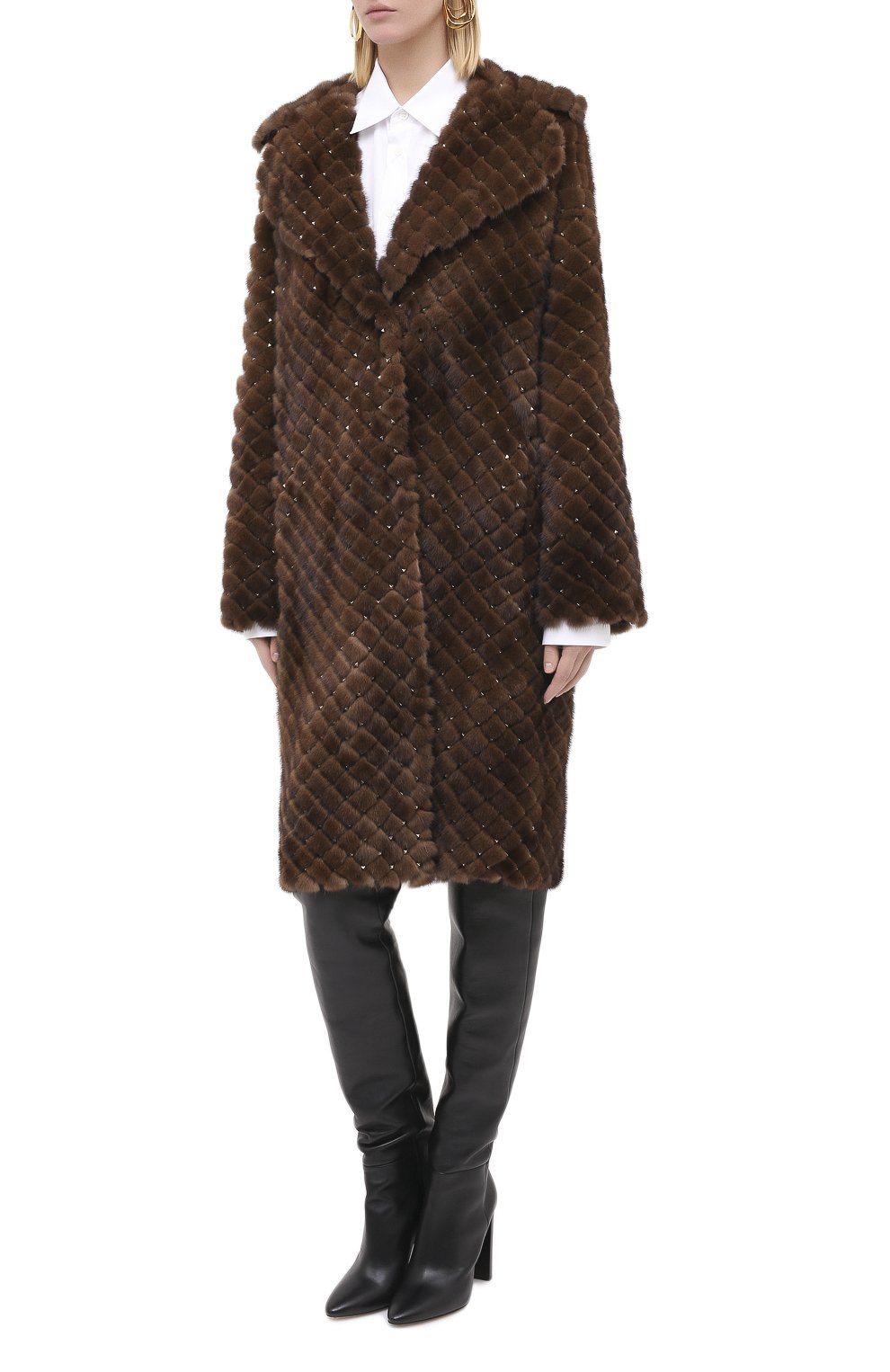 Шуба из норки VALENTINO, арт. QF3FA5701SF, фото 4