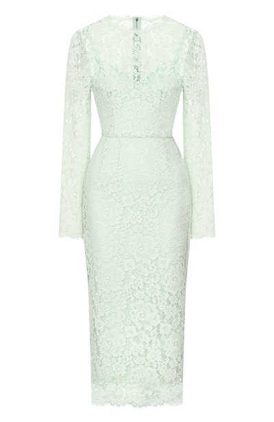 Женское платье из хлопка и вискозы DOLCE & GABBANA, арт. F6M0DT/HLMEA