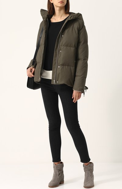 Однотонная стеганая куртка с капюшоном RAG AND BONE, арт. W2762073R, фото 2