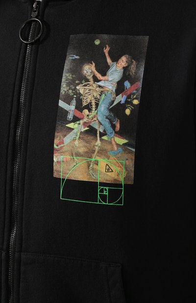 Хлопковая толстовка OFF-WHITE, арт. 0MBE001R20E300141088, фото 5