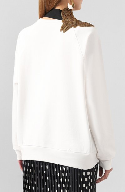 Хлопковый свитшот DRIES VAN NOTEN, арт. 201-11126-9633, фото 4