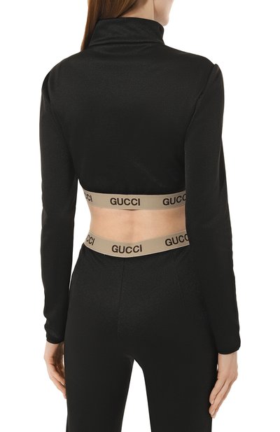 Топ the north face x gucci GUCCI черного цвета по цене 70560 руб., арт. 672399 XJDS6, фото 4 Топ the north face x gucci GUCCI, арт. 672399 XJDS6, фото 4