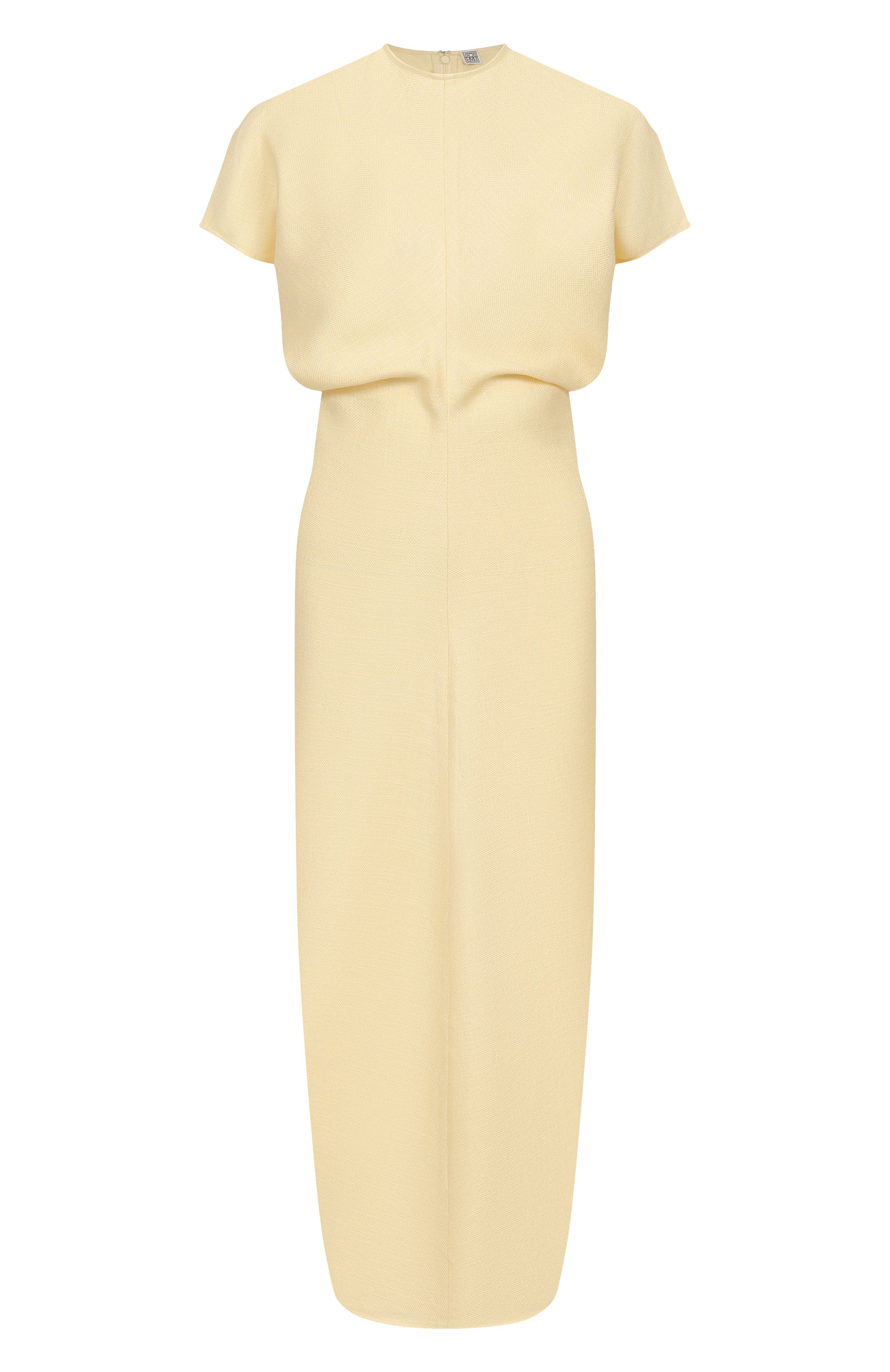 Платье из вискозы и льна TOTEME, арт. 253-WRD1103-FB0461, фото 1