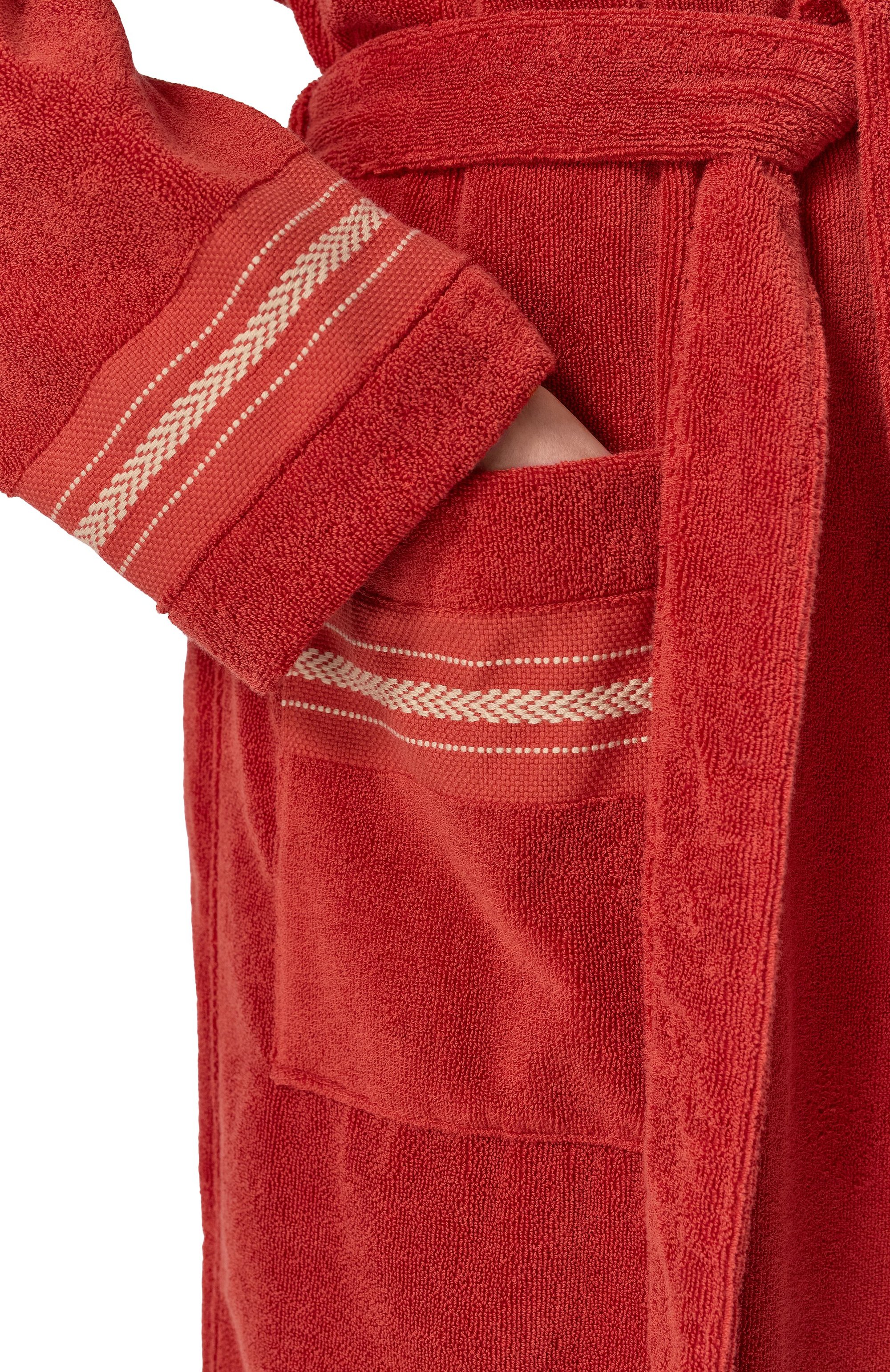 Хлопковый халат oasis FRETTE, арт. FR6864 D2060 G02X, фото 5