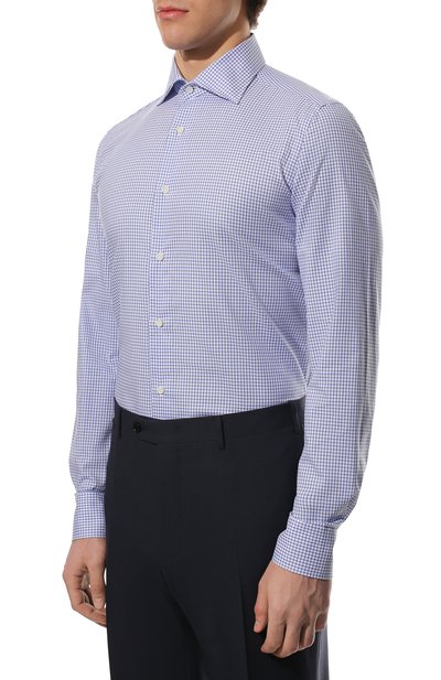 Хлопковая сорочка LUIGI BORRELLI, арт. PS10001/LUCIAN0/ST/EV1/PC, фото 3